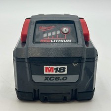 Milwaukee M18 RedLithium High Output XC6.0 Battery Pack - Black 48-11-1865 - Use