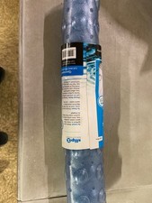 SlipX 05702-1 16"x39" Extra Long Bath Mat, Translucent Light Blue