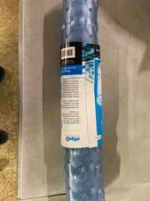 SlipX 05702-1 16"x39" Extra Long Bath Mat, Translucent Light Blue