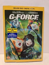 G-Force OOP Disney Movie DVD + Digital Copy) with rare holographic slip case