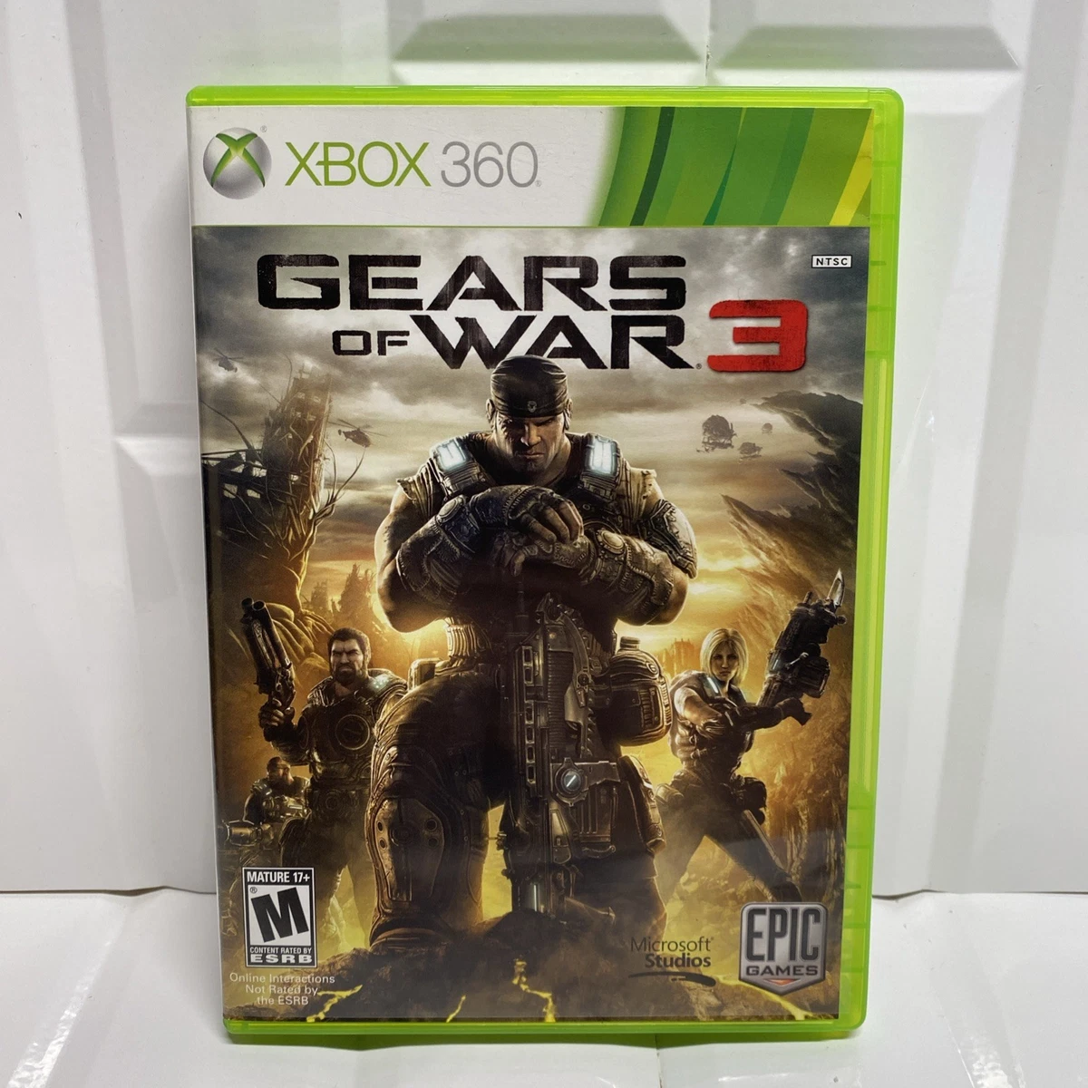 PLV Mobile Gears Of War 3 Pour Xbox 360 - Édition 2011 - Très Rare - Bon état