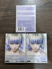 Temporary Hair Color LAVENDER Purple Comb In / Wash Out Dye 1 Use - Lot Of 3