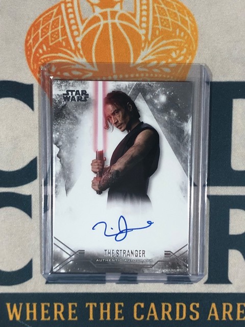 2025 Topps Stellar Signatures THE STRANGER Manny Jacinto Autograph