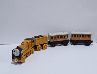 Holz Lok ''Murdoch''Thomas &Friends,Tender+2 Waggons(Annie & Clarabel),Vintage2003