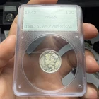 New Listing1942 10C PCGS MS65 OGH Rattler Mercury Dime - Old Rattler Holder!