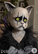 Ooak Creepy Cat Doll