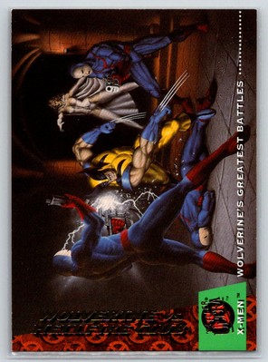 1994 Ultra X-Men #144 Wolverine vs. Hellfire Club