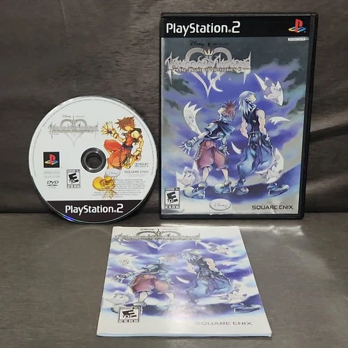 Kingdom Hearts Re Chain Of Memories PlayStation 2 PS2 Game CIB E10+ Square Enix