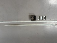 GATEMATE SHED GARAGE SECURITY BAR GALVANISED 1800mm & 1500mm Pair 