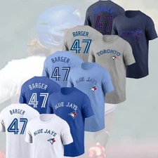 🔥HOTDEAL! 2025 Addison Barger #47 Toronto Blue Name & Number Gift For Fans