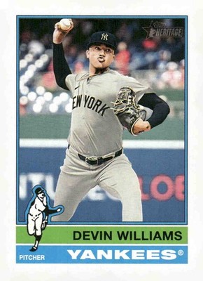 2025 Topps Heritage #376 Devin Williams
