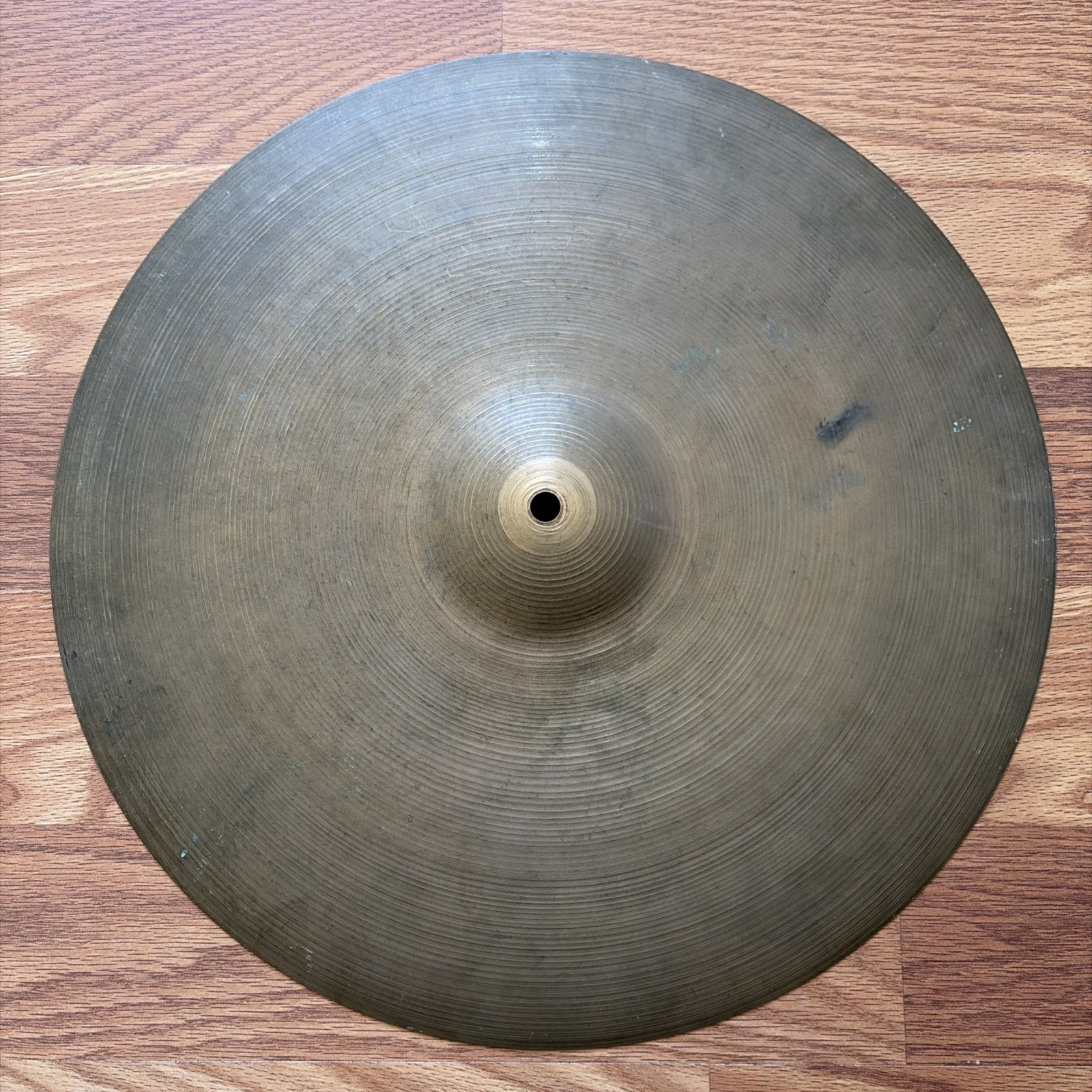Vintage 60s Avedis Zildjian 18" Crash Ride Cymbal - 1446g Heavy Patina