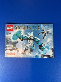 Protector Of Ice 70782 Complete Lego Bionicle Figure Complete One Broken Piece