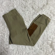 Women’s Size 28R Tan Tailored Sportsman Knee Patch Horseback Riding Breeches