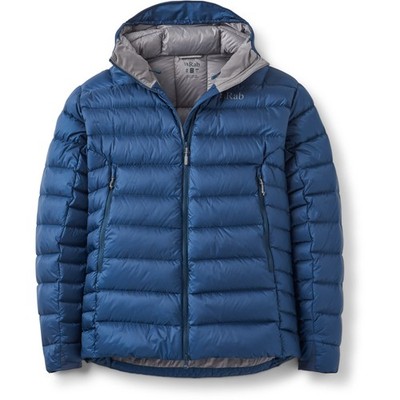 Rab Electron Pro Hoody Men's Winter Jacket, Tempest Blue, X-Large