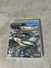 Air Conflicts: Secret Wars (Sony PlayStation 3, 2011) PS3 Complete CIB Mint