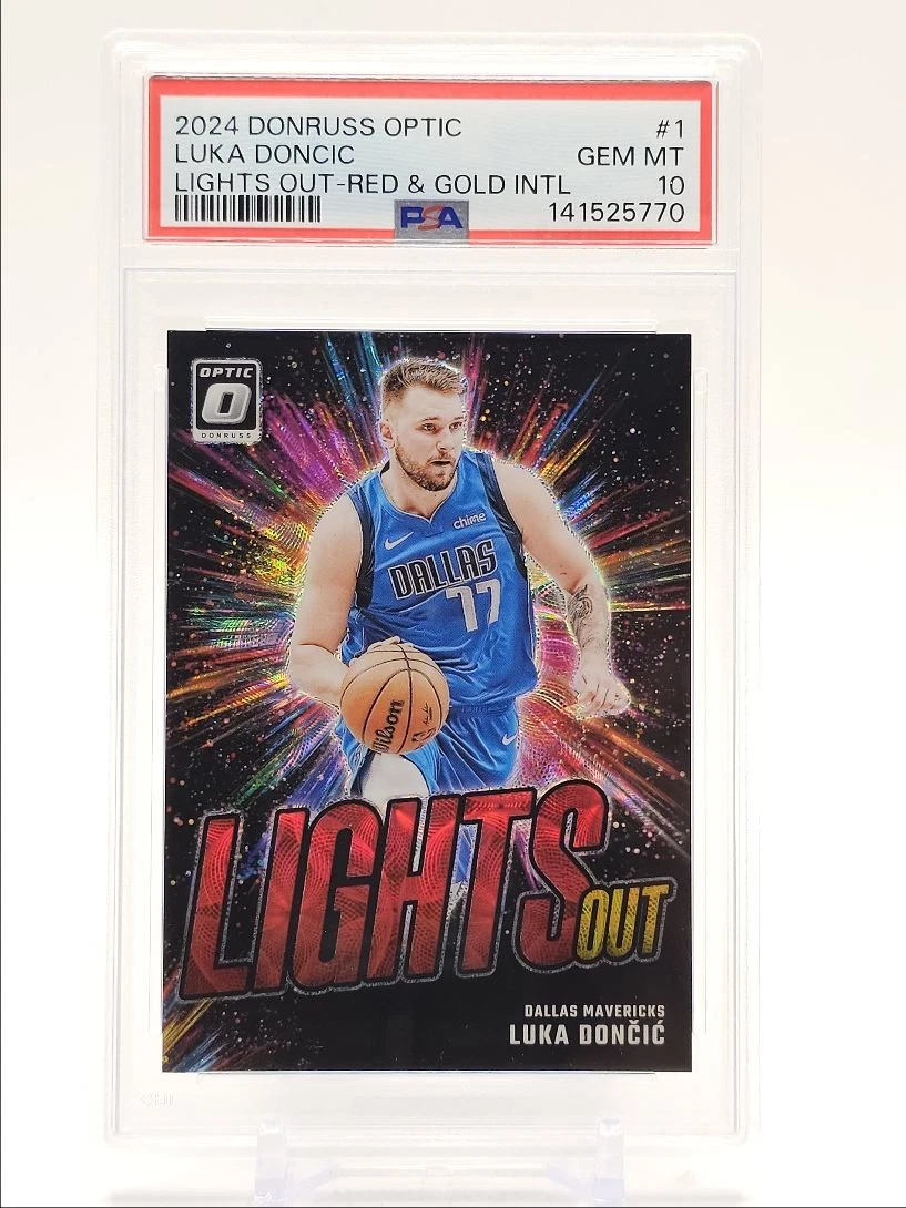 Luka Dončić 10 Graded Basketball Sports Trading Cards