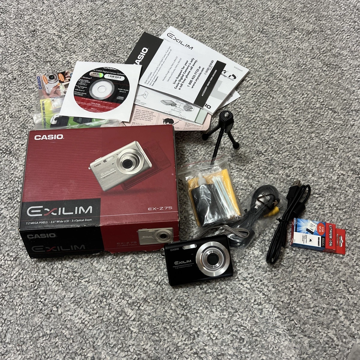 Casio EXILIM 3-9.9x Optical Zoom Digital Cameras for sale | eBay
