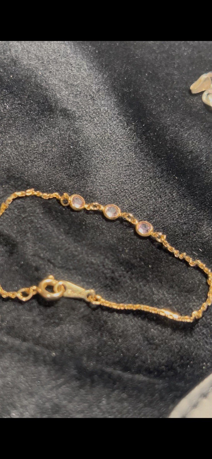 Beautiful Vintage Avon Children's/Petite Birthstone Bracelet