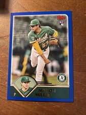 Mason Miller #204 Oakland Athletics Topps RC Rookie Baseball Card Blue Border