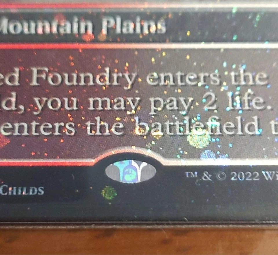 Magic The Gathering Mtg Sacred Foundry Galaxy Foil Unf - Image 3 of 3