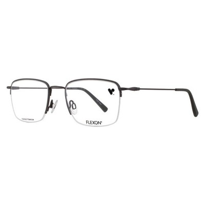 Flexon Demo Square Men's Eyeglasses FLEXON H6041 033 52 FLEXON H6041 033 52