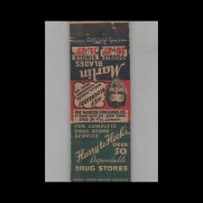 Matchbook Cover Federal Match Co. Marlin Firearms Co New York NY