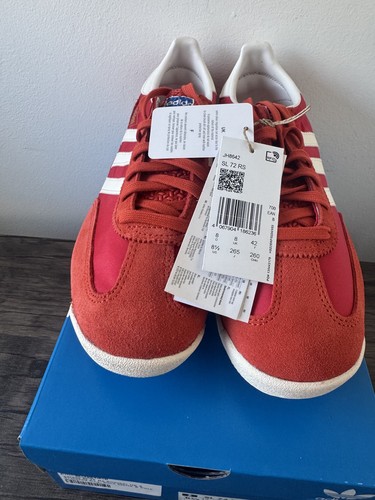 adidas Originals SL 72 RS Size Uk 8 New Red With White Stripes 2024
