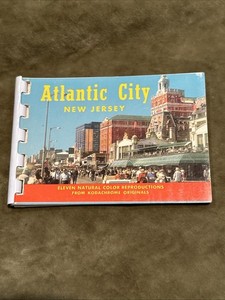 Vintage Atlantic City New Jersey, Color Photo Booklet