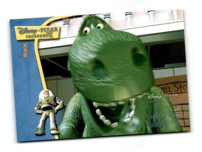 2004 Upper Deck Disney Pixar Treasures #DPT-7 Rex ~ 07756