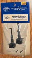 Delton Locomotive Works 5201 G Scale Knuckle Couplers- NEW