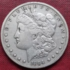 1894 Morgan Silver Dollar $1 XF Higher Grade Extremely Rare Philadephia #101630