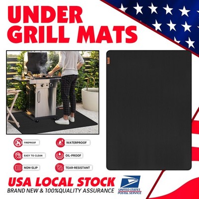 Hearth Rugs Fireproof Mats Fire Pit Mat For Wood Stove Fireplace Fire 76''x51''