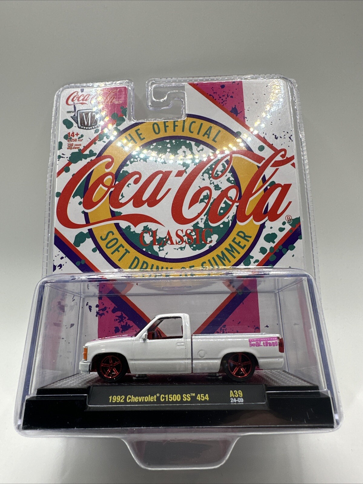 M2 Machines Coca Cola 1992 Chevrolet C1500 SS 454 (CHASE) 1 of 750