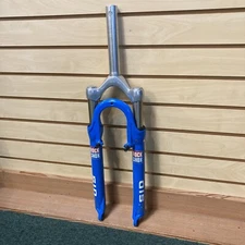1999 Rockshox SID 26” Suspension Fork Blue 1-1/8" 63mm QR V-Brake & Disc 1st Gen