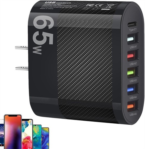 240W Fast Charging Wall Charger & RGB Charge Cord For iPhone 16 15 Pro Max 14 13 - Picture 19 of 26