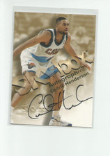 1998-99 SKYBOX PREMIUM AUTOGRAPHICS #53 CEDRIC HENDERSON