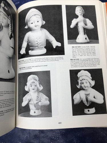 Half Dolls & Art Bisque Vintage Collectors Guide Identification & Value Marion - Picture 11 of 23