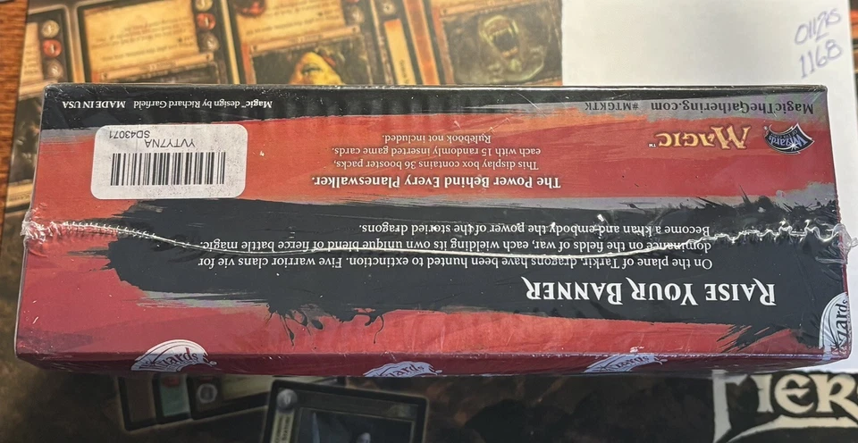 MTG Khans of Tarkir  Booster Display Factory Sealed KTK Excellent condition - Image 3 of 4