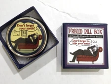 Sigmund Freud Pill Box by The Unemployed Philosophers Guild