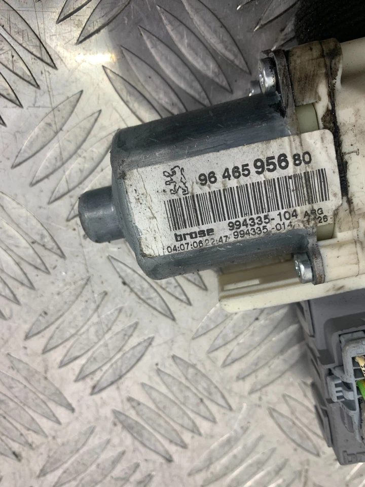 2006 PEUGEOT 407 PASSAGEIRO TRASEIRO ESQUERDO MOTOR JANELA 9646595680 #2 - Imagem 2 de 3