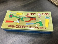 Vintage Ohio Art Busy Boy Tool Chest Contains No Tools