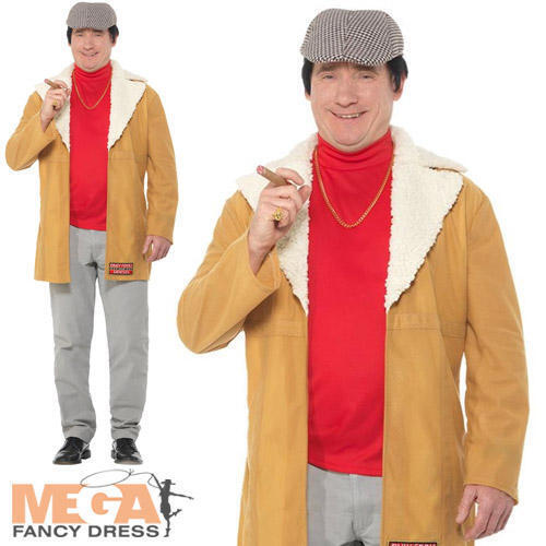 Del Boy Mens Fancy Dress Only Fools and Horses TV Comedy Adults Costume ...
