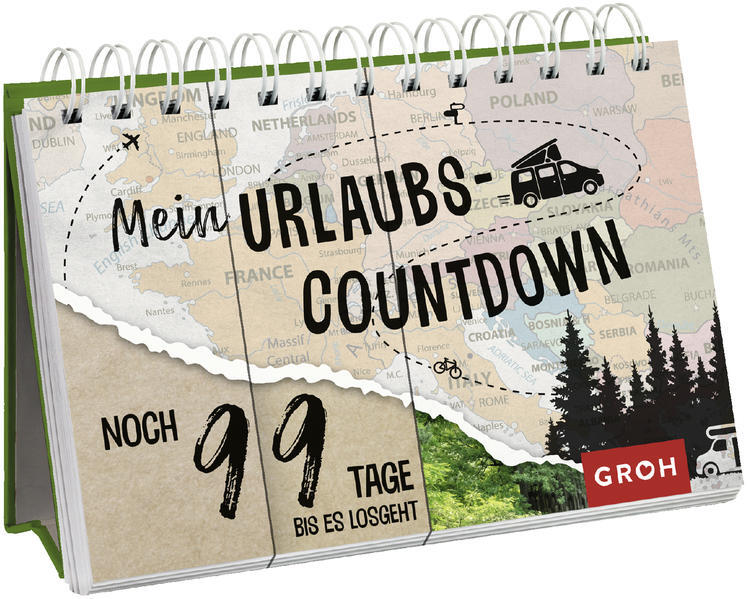 Thumbnail - Mein Urlaubscountdown (landkarte) | 2021 | Deutsch