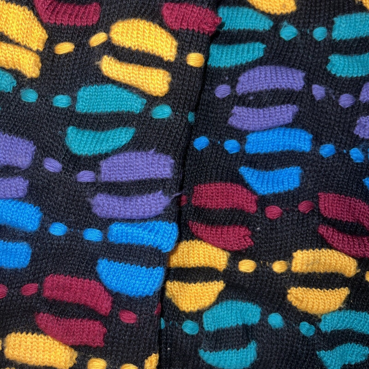 Kalaroo Australia Pure Wool Sweater Coogi Style Multicolor Men's