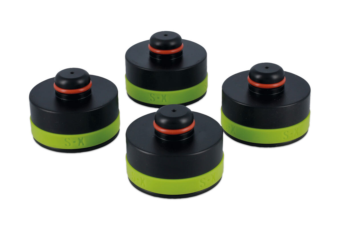 Pads De Gato Acetilo Diseñados Para Tesla Model S & X - 4 Piezas 8440