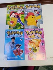Pokemon The Electric Tale of Pikachu Comics 1-4