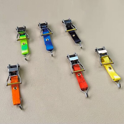 Ratchet Spare Tie Down Strap for 1/14 1/10 RC Crawler Car Trailers Trucks Vans
