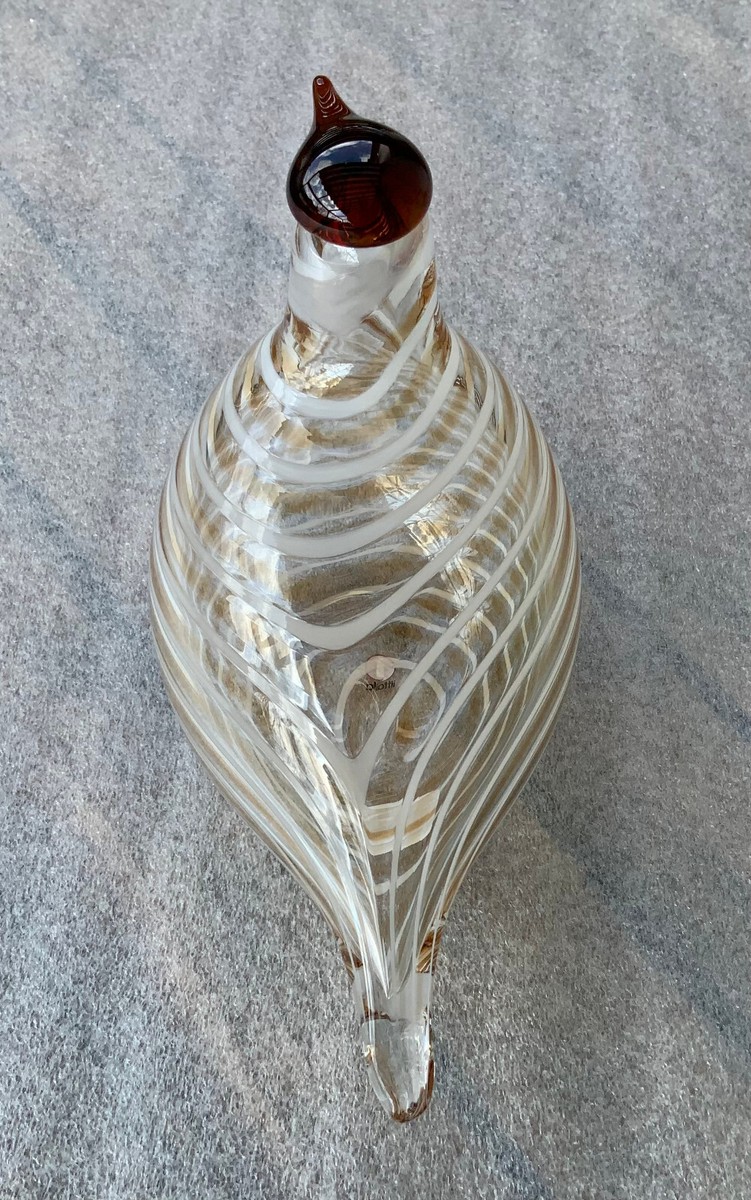 Iittala Oiva Toikka Annual Bird Birds 2022 Crake 145x115mm copper