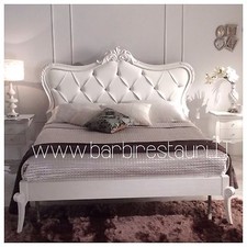 Letto Barocco Moderno Pelle